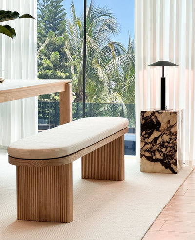 [NEW] Thierry Dining Bench - 4 colours available