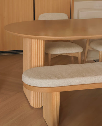 [NEW] Thierry Dining Table - Timber Top