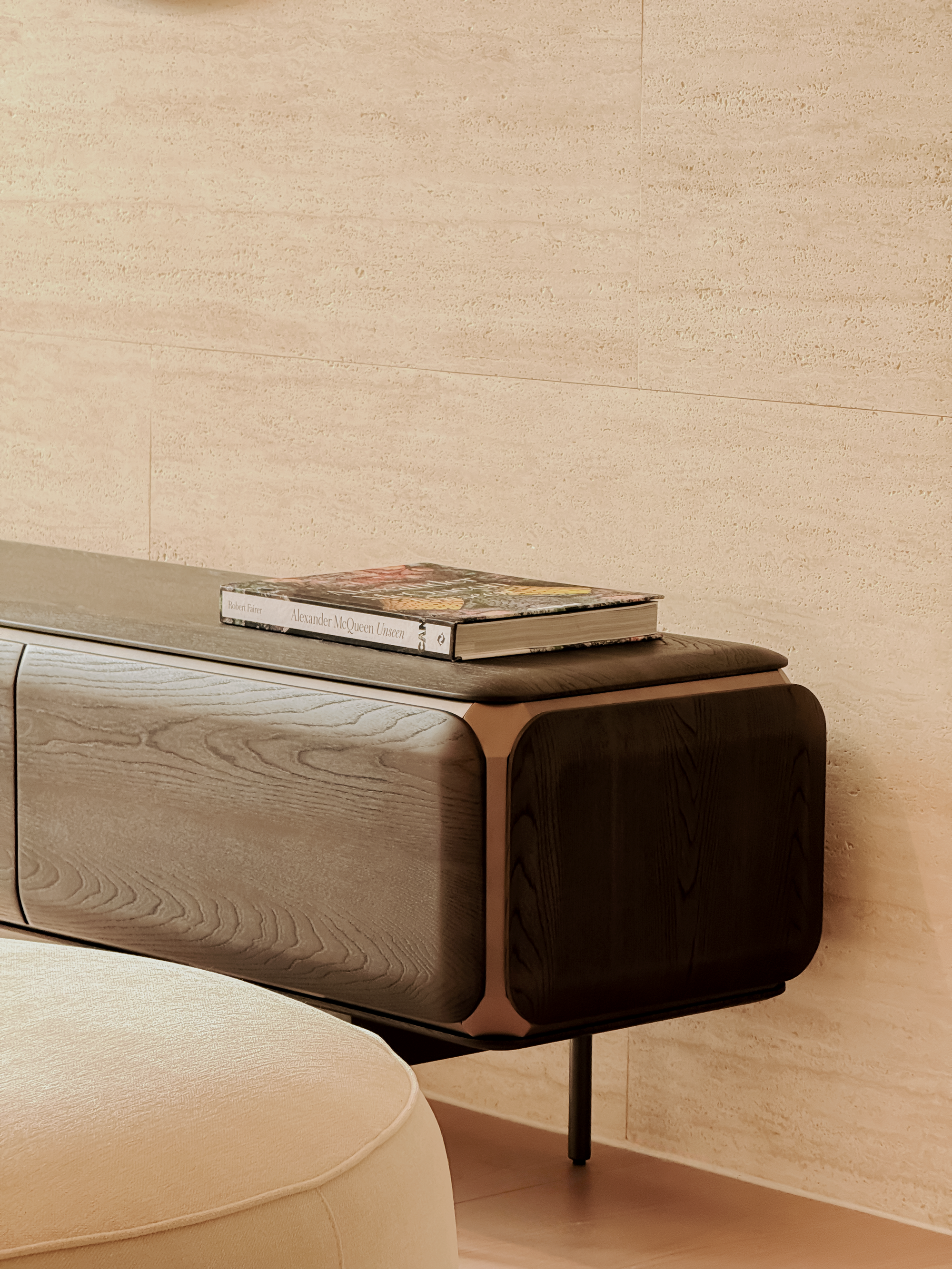 Trento TV Console — Elm Wood Architecture for the Modern Home