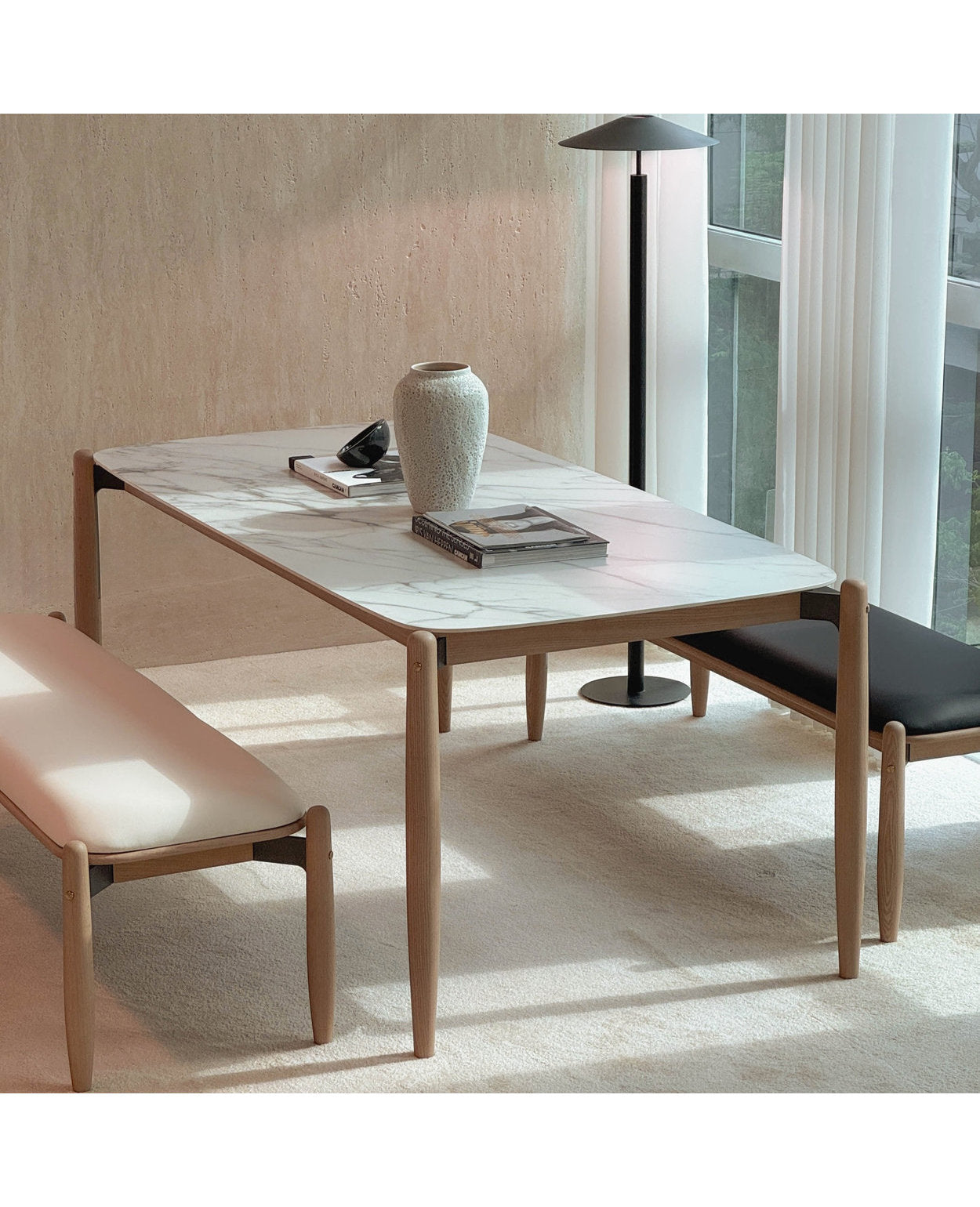 Walsh Dining Table - Ceramic Top