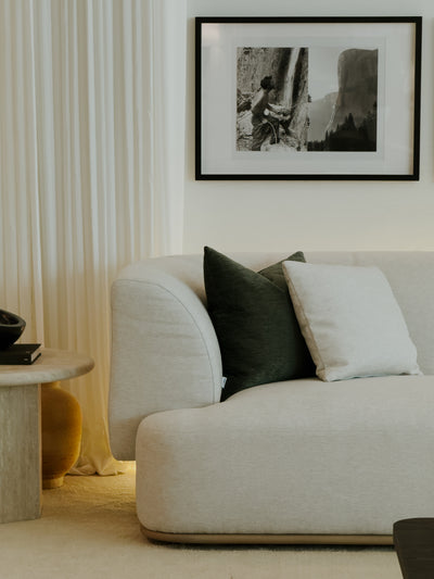 Ami Throw Cushion – Hunter Green