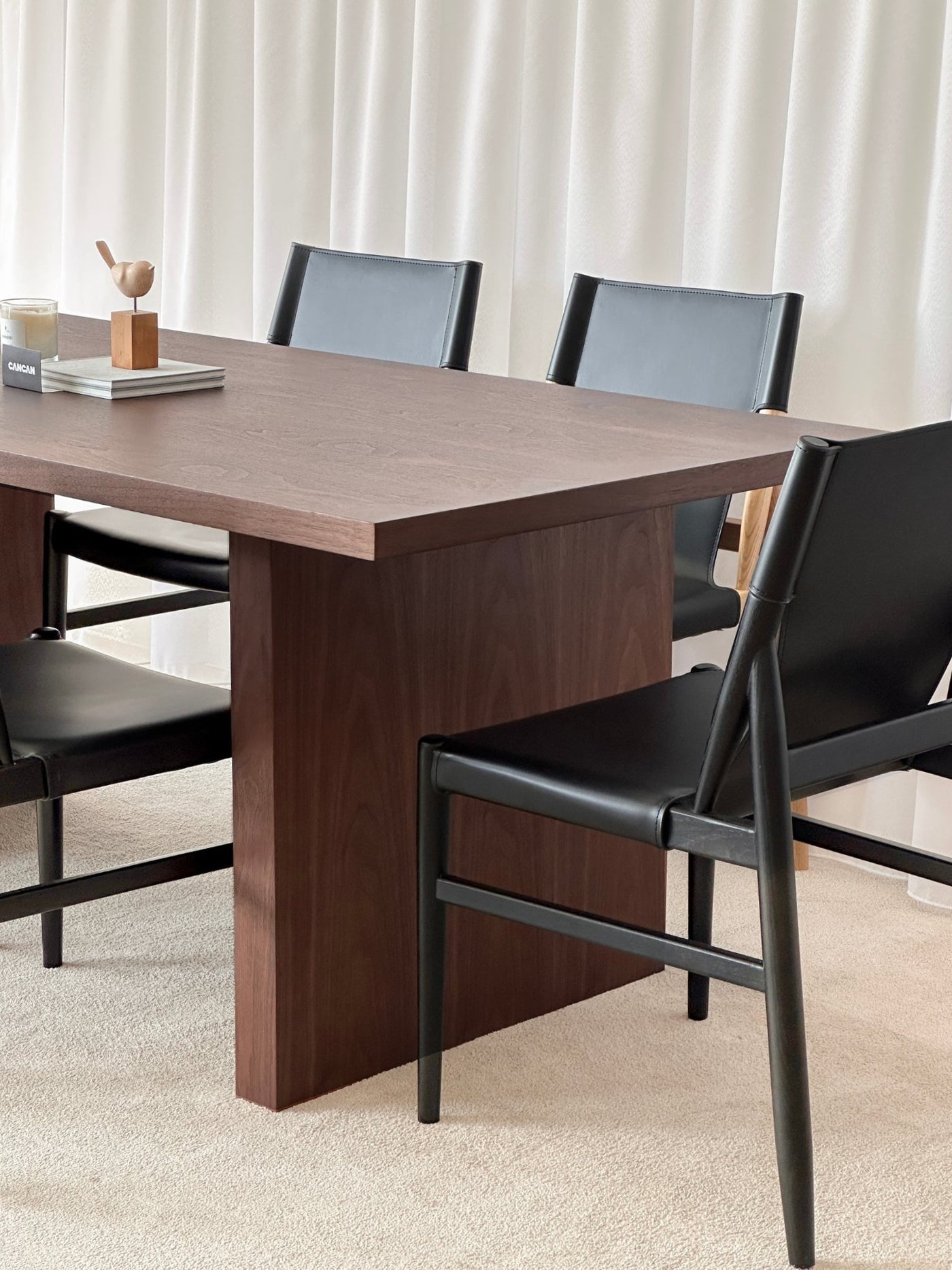 Edison Dining Table - Walnut