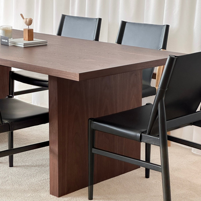 Edison Dining Table - Walnut