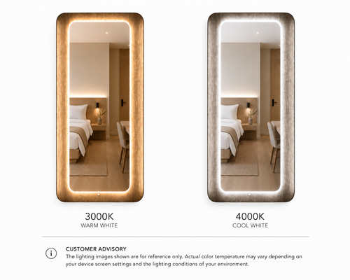 Cascade LED Mirror