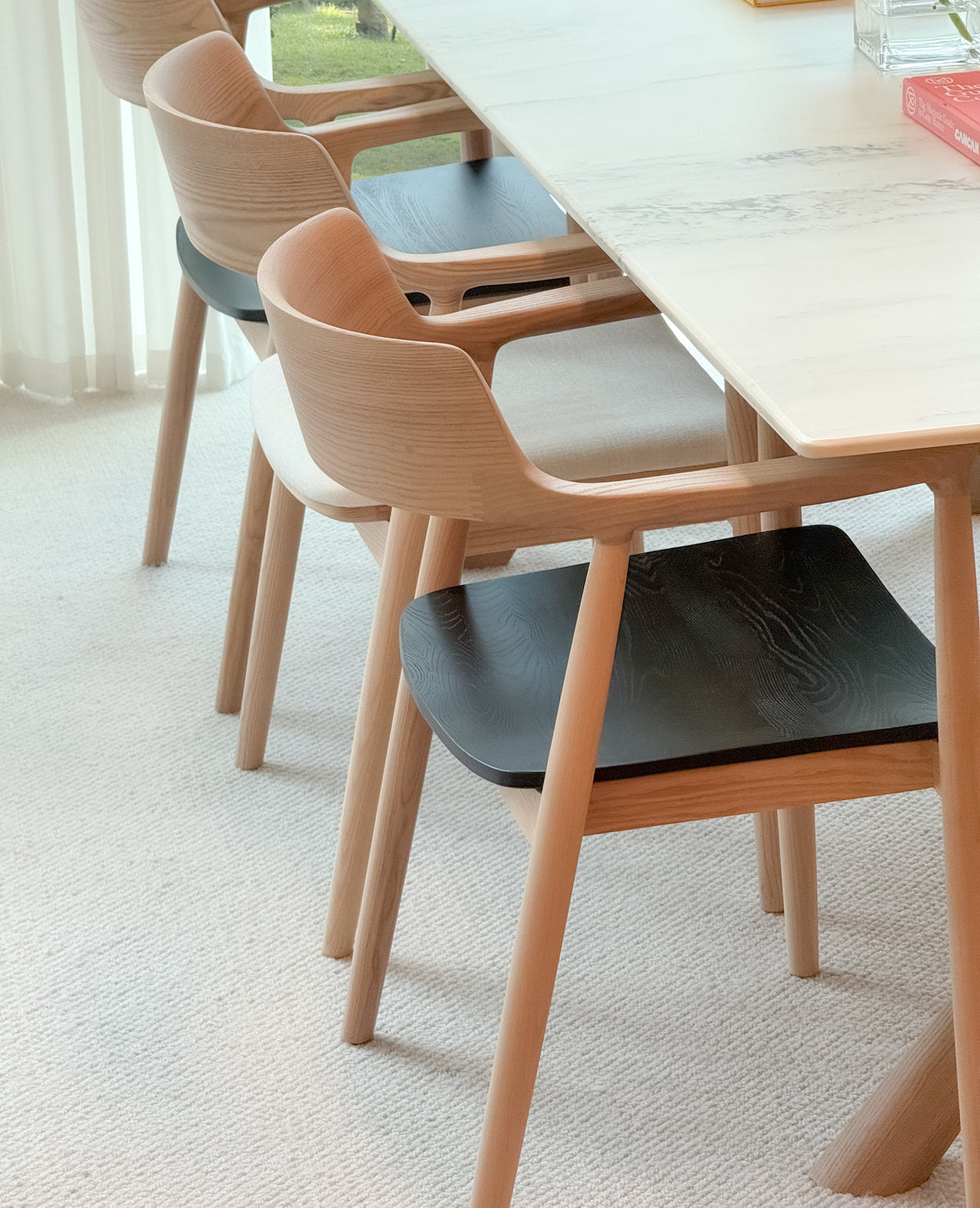 Danielle[PLUS+] Dining Chair - Timber Seat Edition