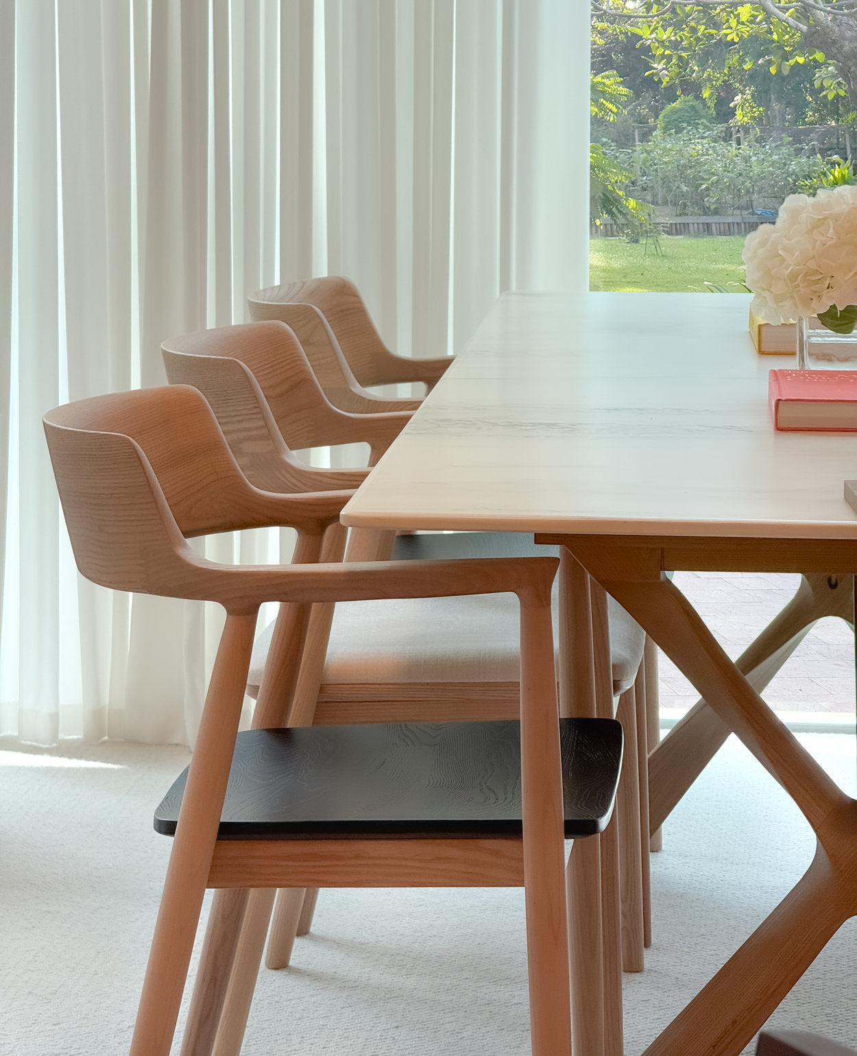 Danielle[PLUS+] Dining Chair - Timber Seat Edition