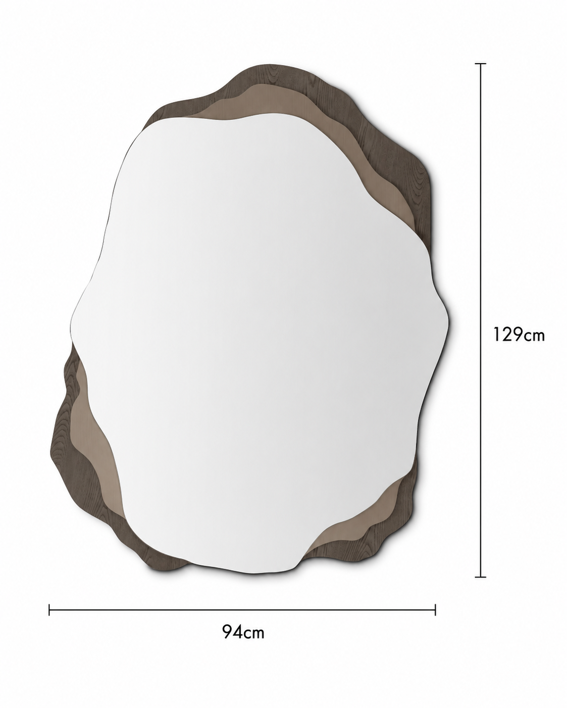 Echo Wall Mirror (Elm Wood)