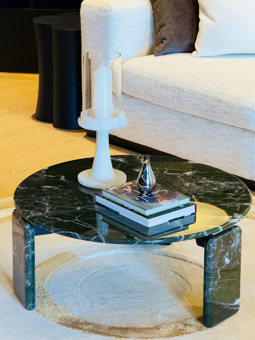 Matador Italian Green Marble Coffee Table