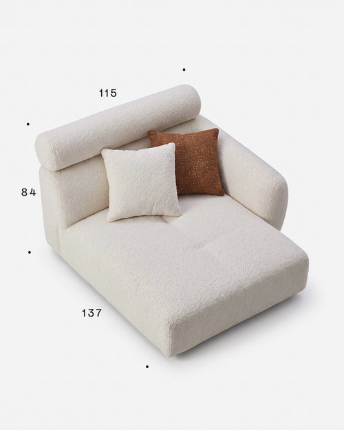 WING Modular Sofa - Chaise Module