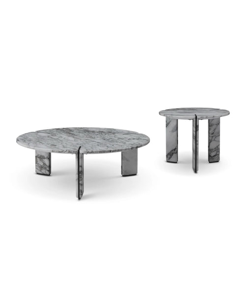Pantheon Coffee Table - White Arabescato