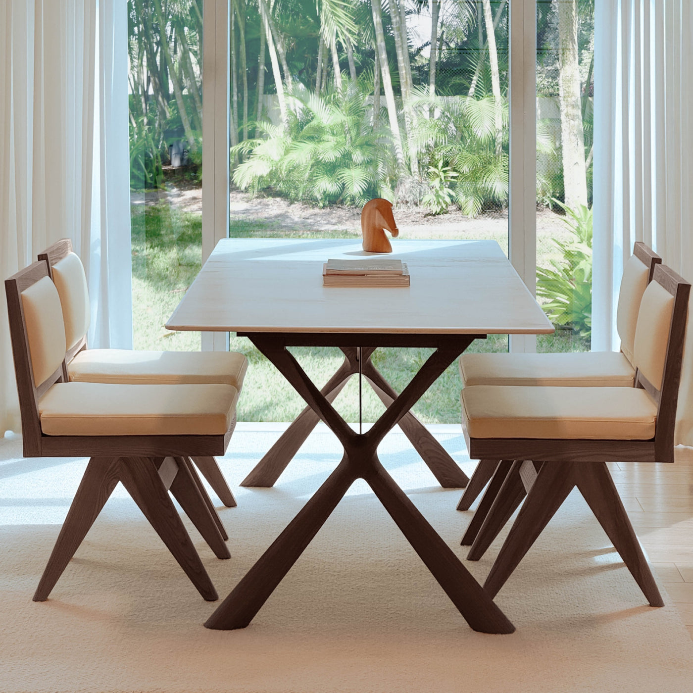 Hendricks Dining Chair (Walnut Frame)