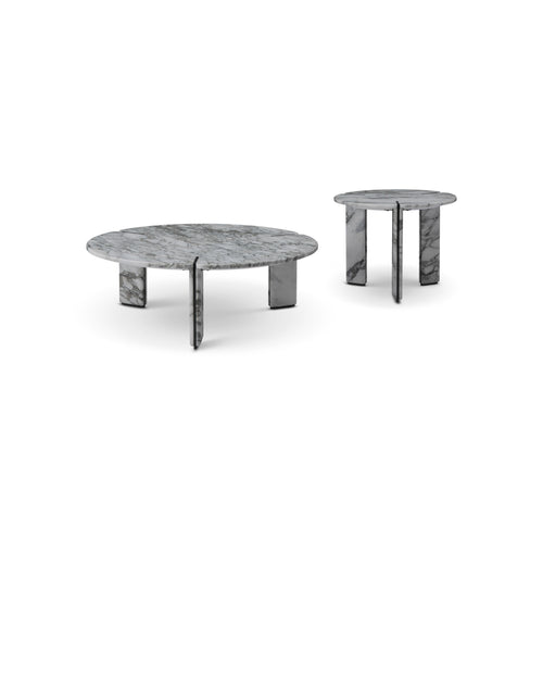 Pantheon Coffee Table - White Arabescato