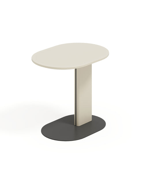 Altman Side Table - Parchment White